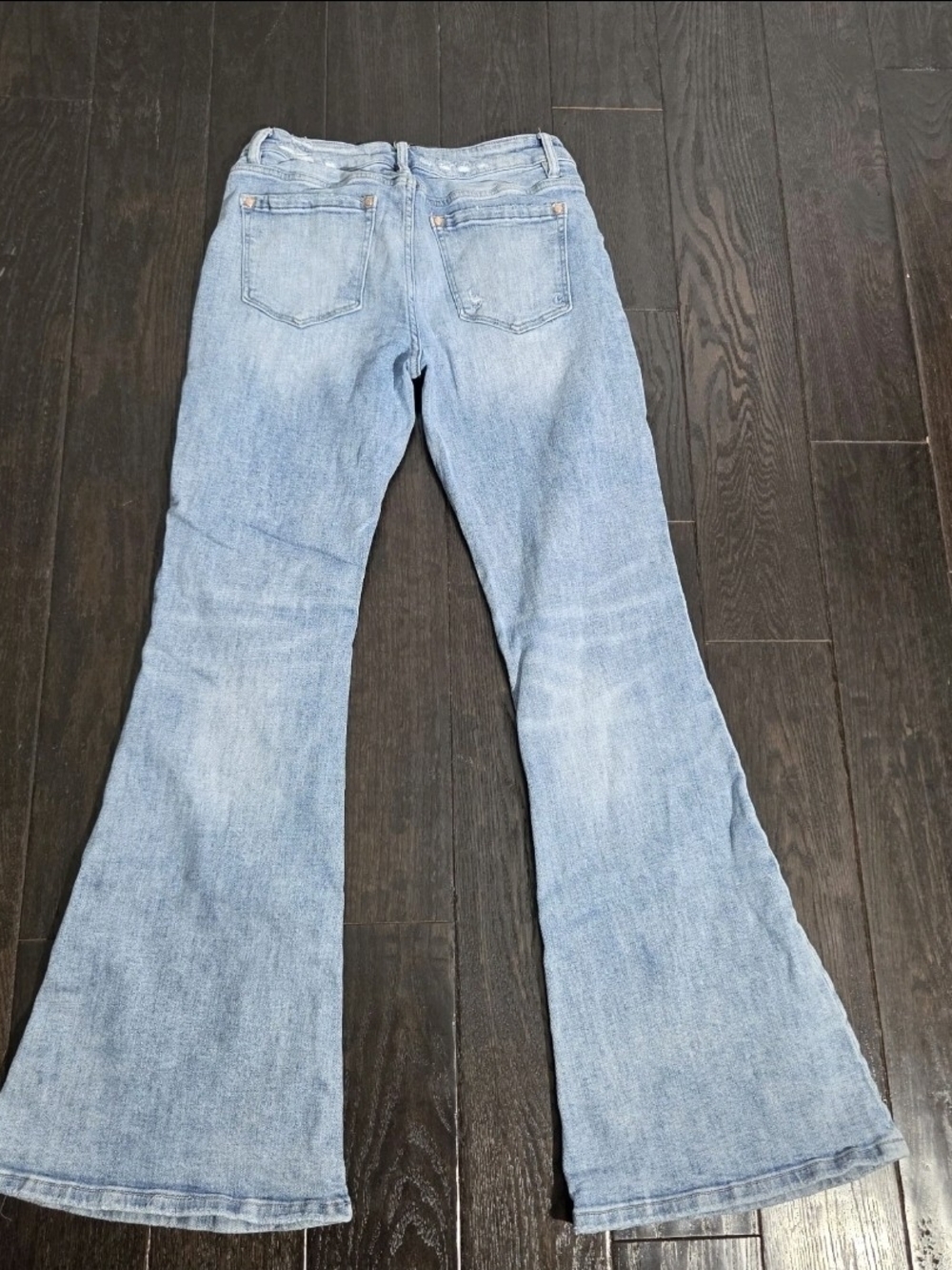 Light Blue Women's Flared Jeans